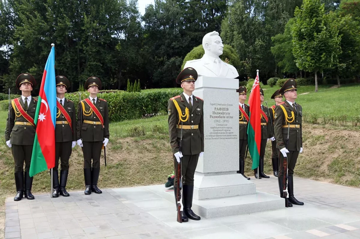 Azerbaijani army chief visits military infrastructure sites in Belarus PHOTO