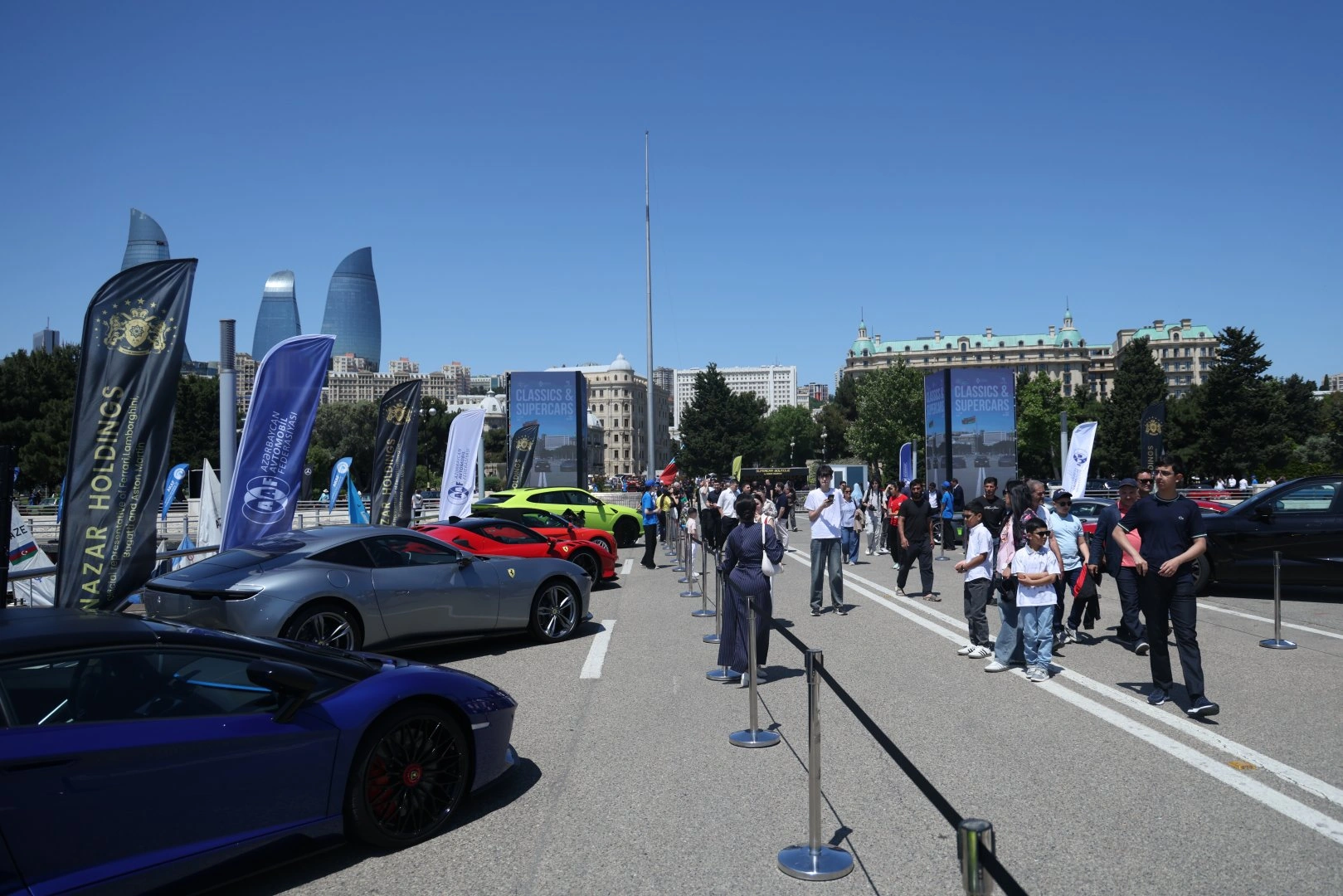 First day of classic and high-speed ​​car festival concludes in Baku (PHOTO/VIDEO)