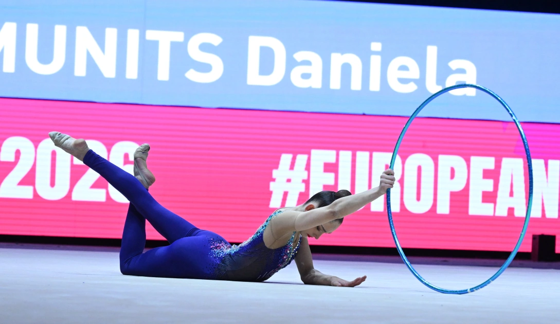 First VP Mehriban Aliyeva watches European Cup in Rhythmic Gymnastics (PHOTO)