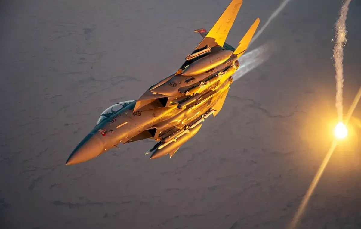 US F15 eagles shot down over Kuwait in mistaken strike