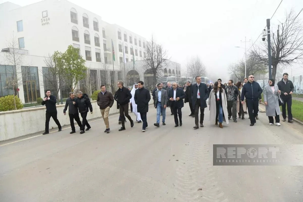 Foreign diplomats visit Gazanchi church in Shusha Photo/Updated