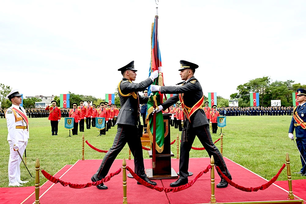 Military Institute named after Heydar Aliyev holds next graduation ceremony (PHOTO/VIDEO)
