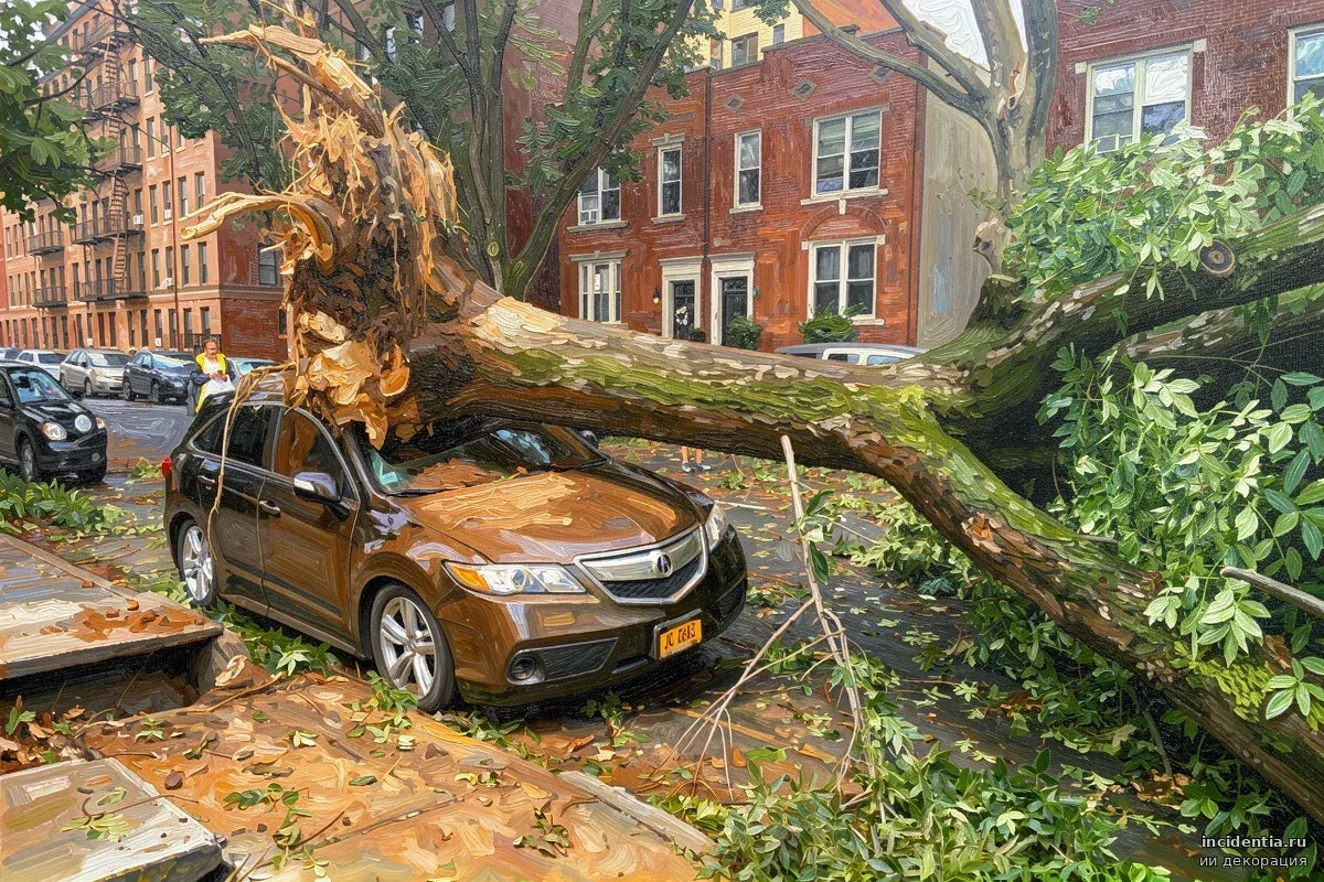 Powerful storm in New York leaves one dead and four injured