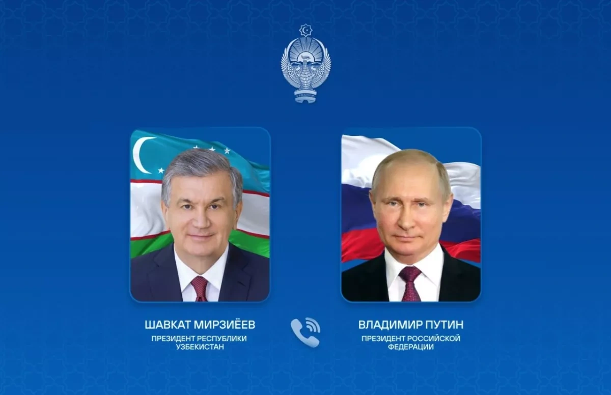 Uzbek, Russian leaders hold talks on deepening strategic partnership