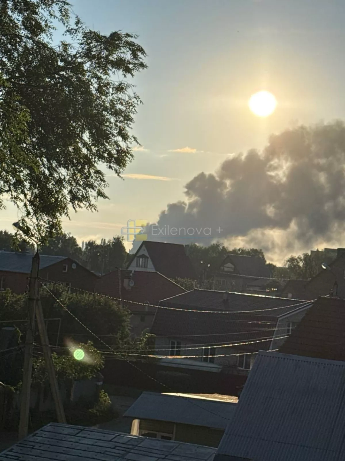 Drone strike triggers blaze at Russia's Tolyatti petrochemical facility VIDEO