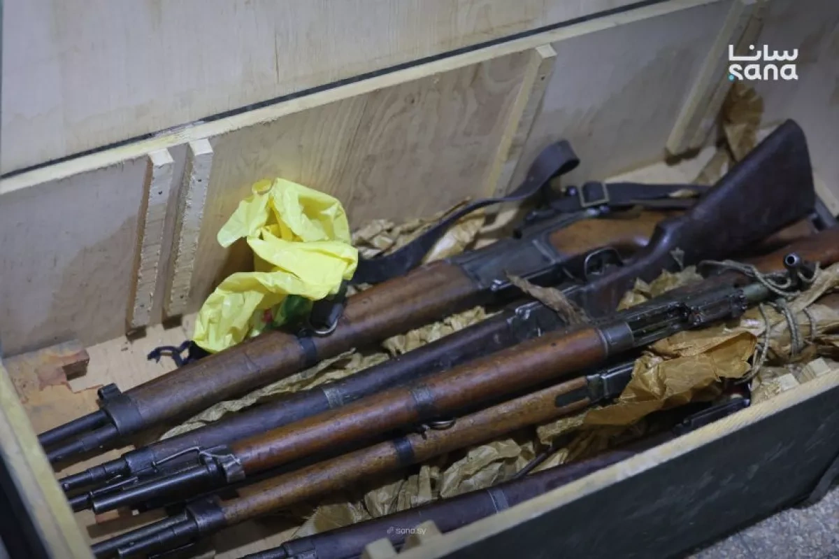 Syria arrests 2 over National Museum weapons theft PHOTO