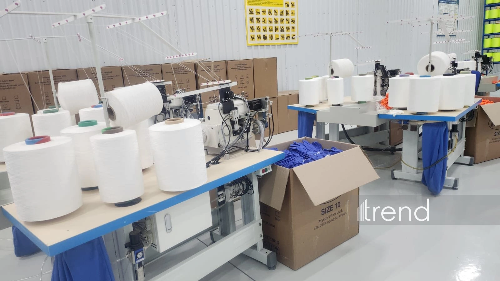 Work gloves manufacturing enterprise starts operations in Azerbaijan's Khankendi (PHOTO)