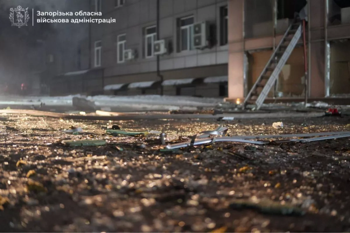 Two injured as hundreds of Russian strikes hit Ukraine’s Zaporizhzhia region PHOTO/VIDEO