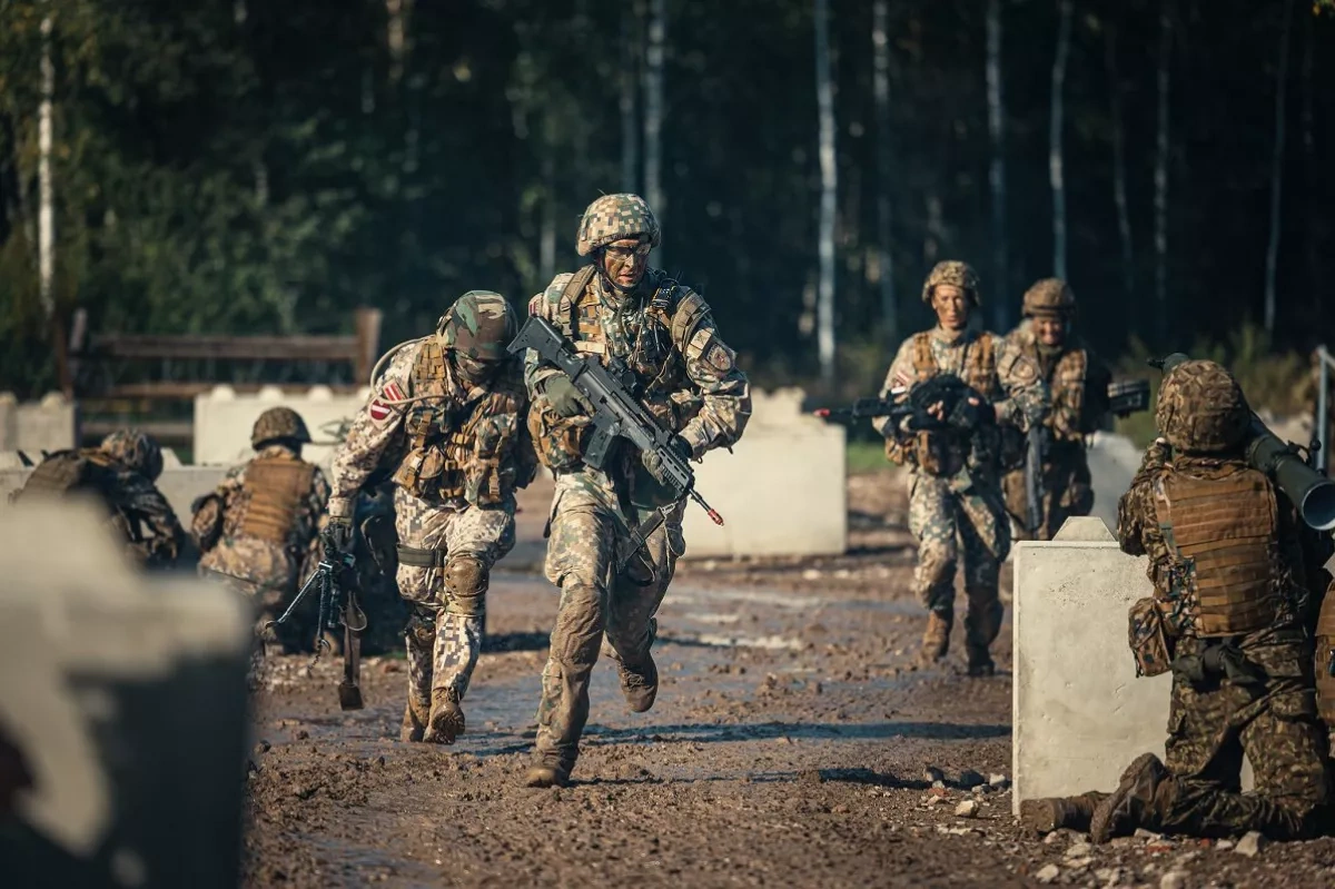 Latvia uses lottery to select 400 conscripts for mandatory military service