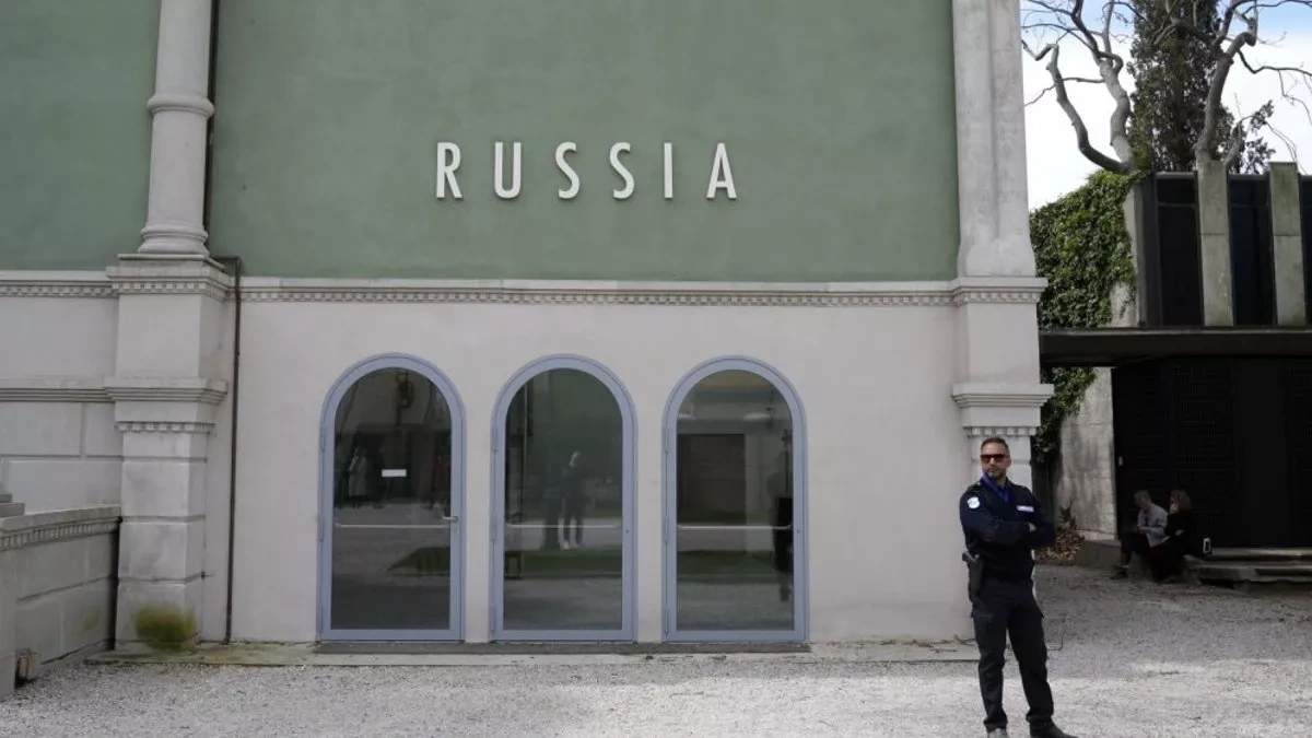 EU warns of funding suspension for Venice Biennale over Russian pavilion decision