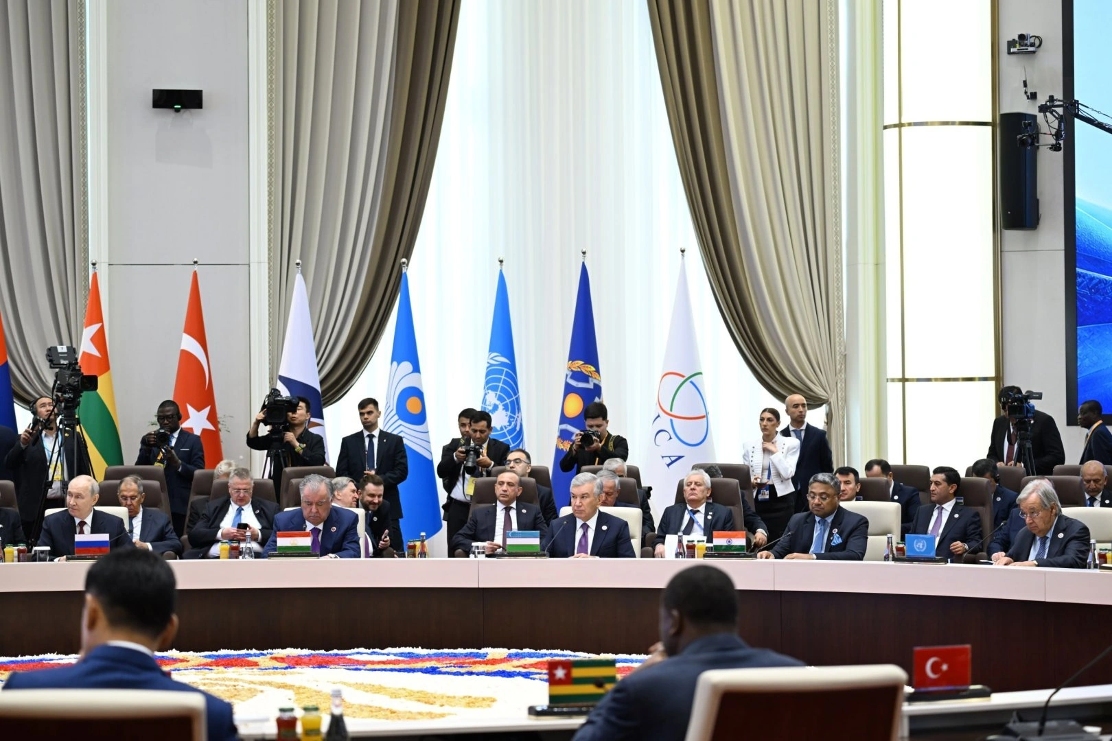 President Mirziyoyev calls for stronger SCO Plus role in global cooperation