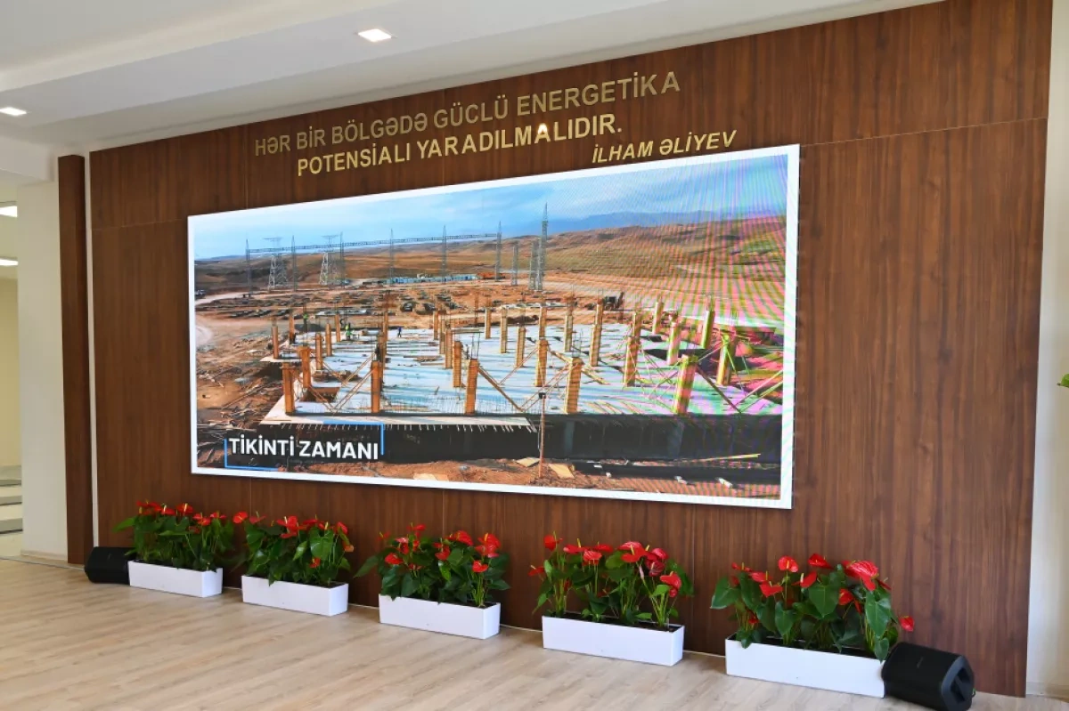 Azerbaijan expands green energy grid with “Shafag” substation launch in Jabrayil PHOTO