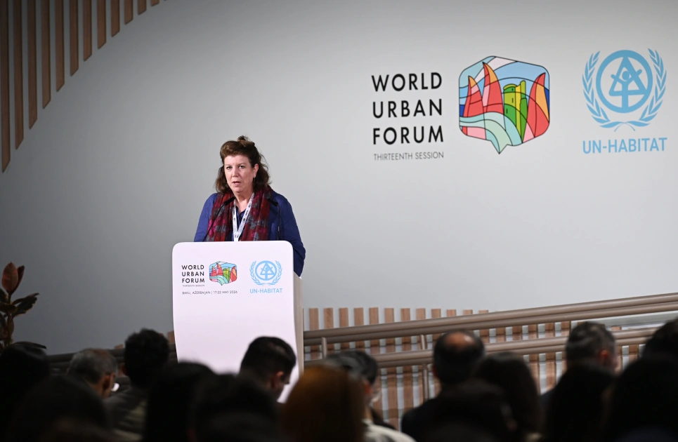 At the initiative of Leyla Aliyeva, clean air and sustainable urban planning issues discussed at WUF13 (PHOTO)