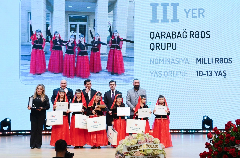 Heydar Aliyev Foundation VP Leyla Aliyeva and Alena Aliyeva attend awarding ceremony of Children’s Art Contest (PHOTO)