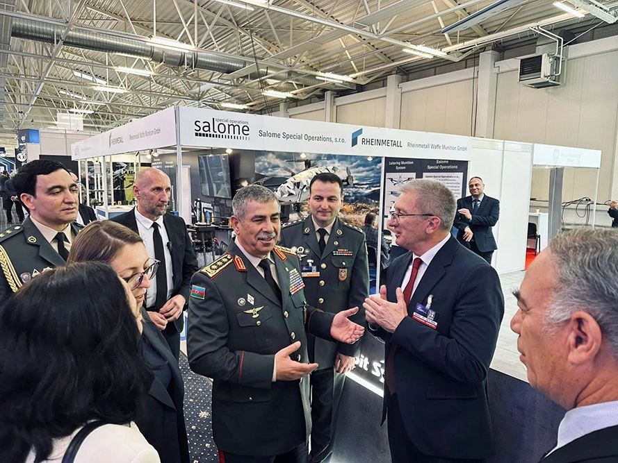 Azerbaijani Defense Minister’s visit to Slovakia continues (PHOTO)
