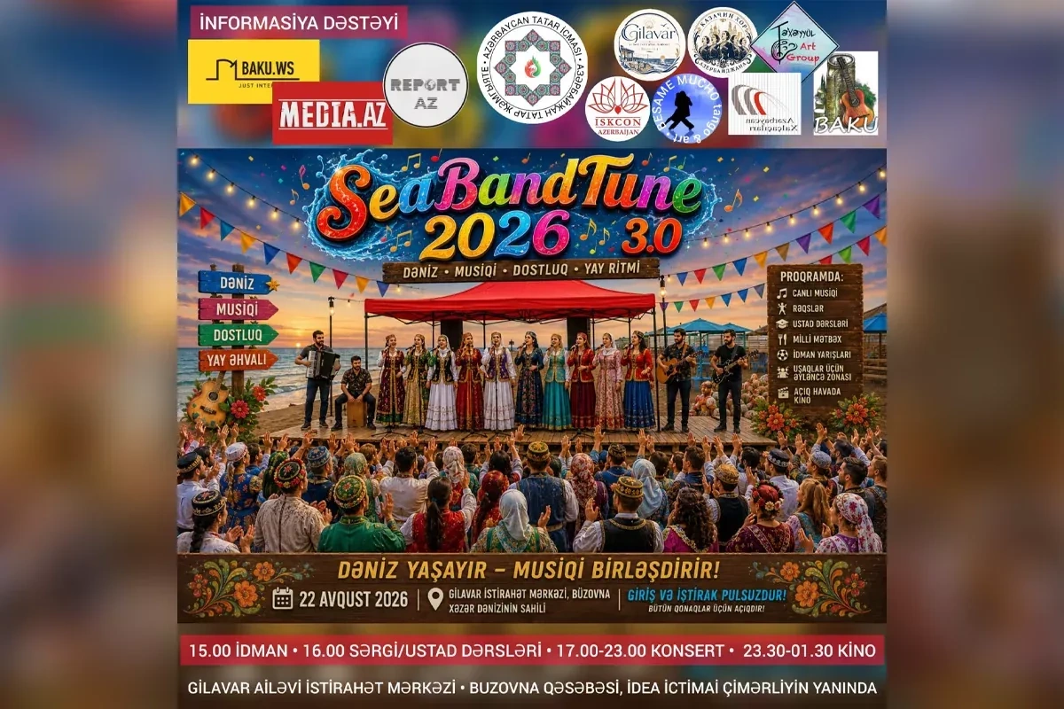 Caspian coast set for SeaBandTune 2026 celebration