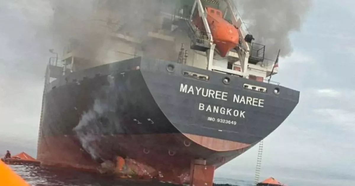 Thai vessel drifts into Iranian waters, crew rescue underway
