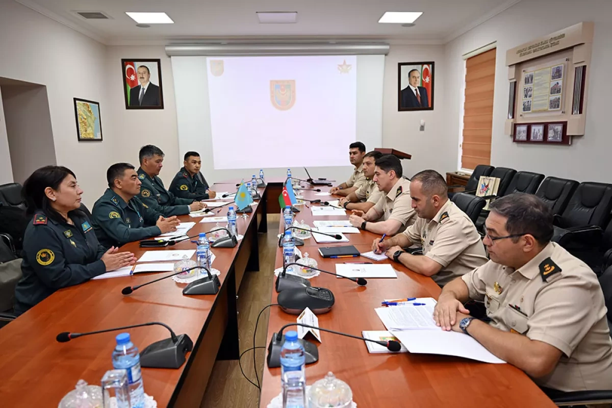 Baku, Astana chart next phase of military cooperation PHOTO
