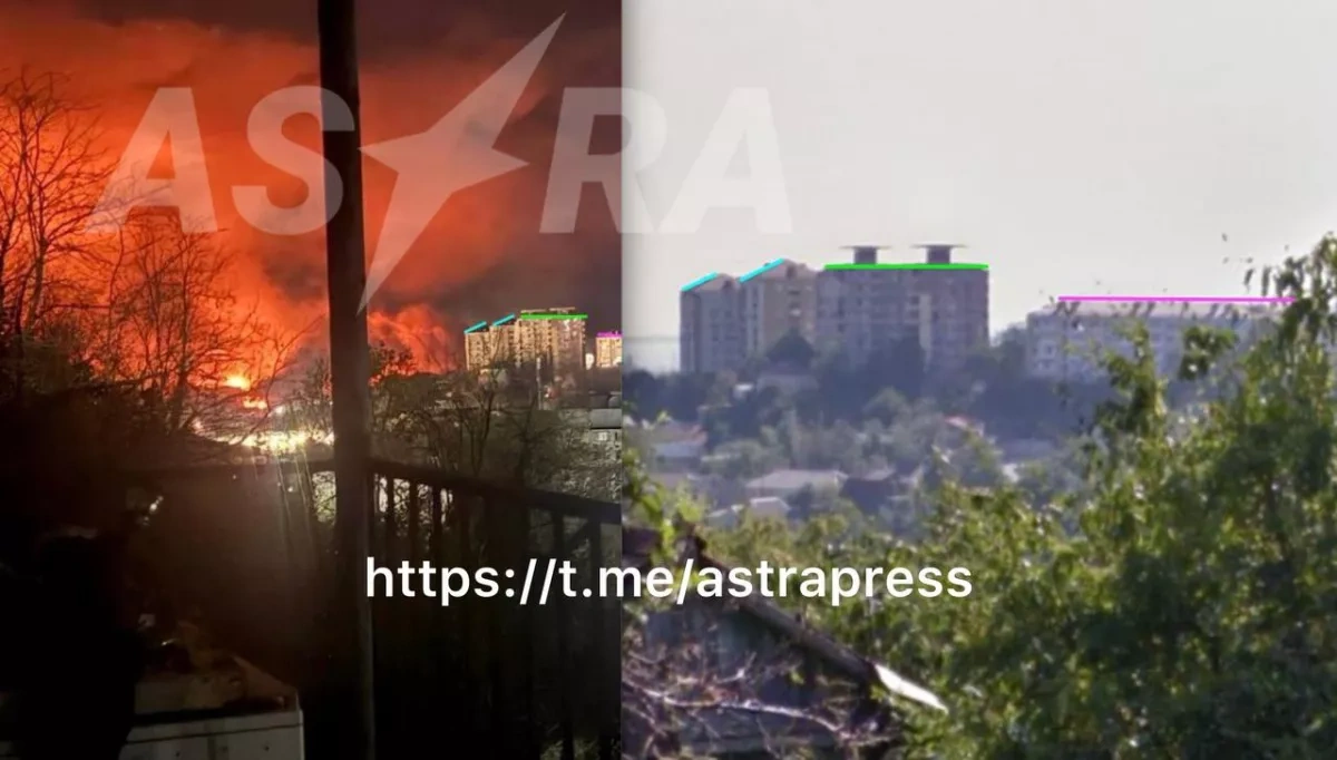 ASTRA: Tuapse oil refinery ablaze after strike rocks Russia’s Krasnodar PHOTO