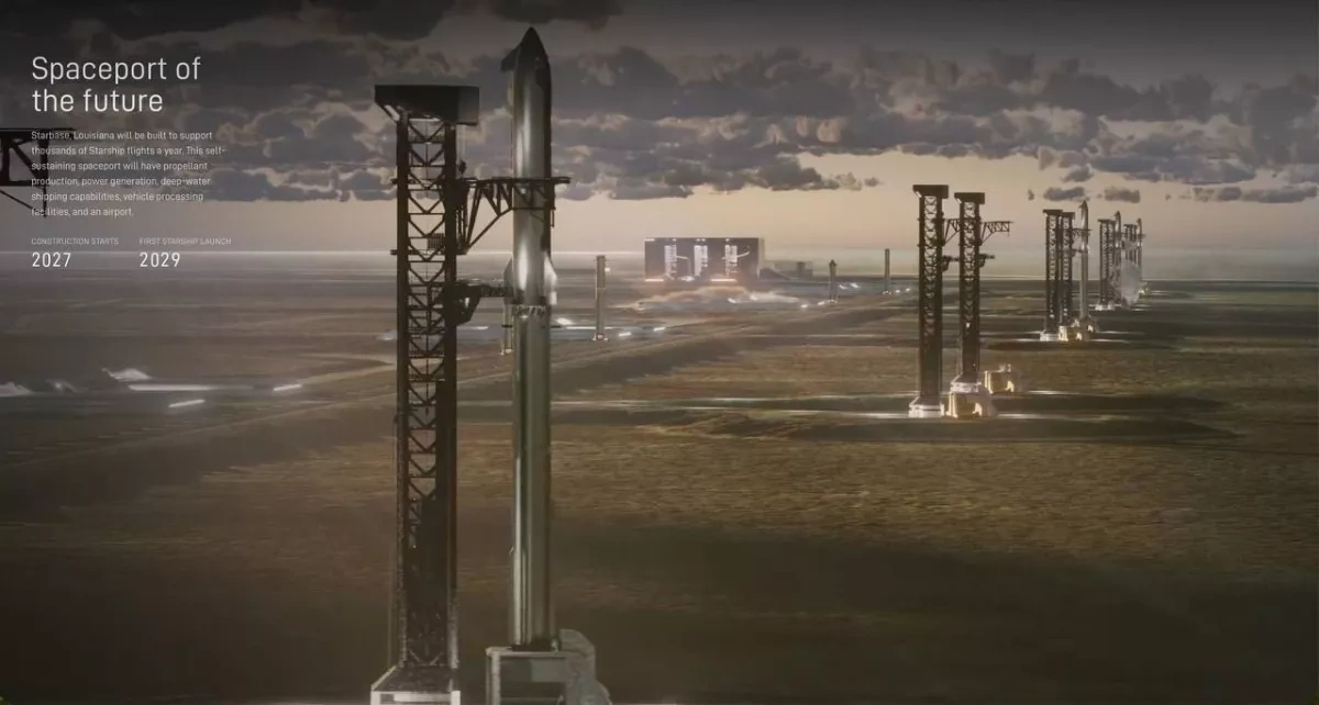 SpaceX plans $100 billion Louisiana launch site for Starship PHOTO / VIDEO