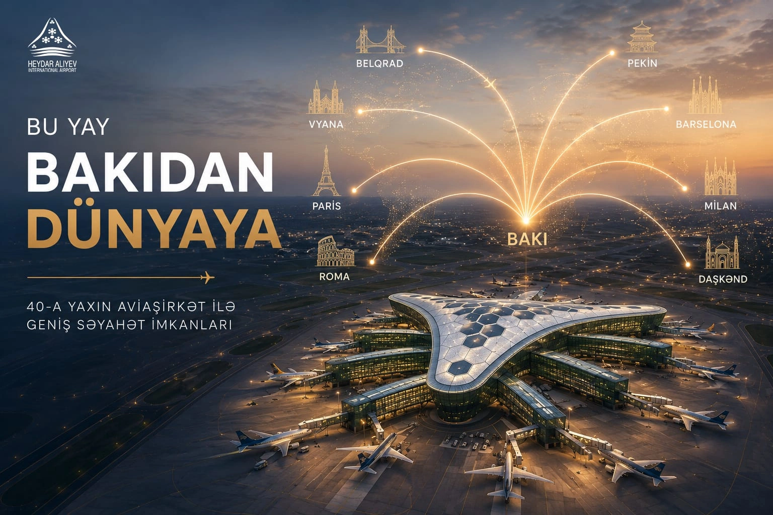 From Baku to the World this summer: More destinations and greater travel choices