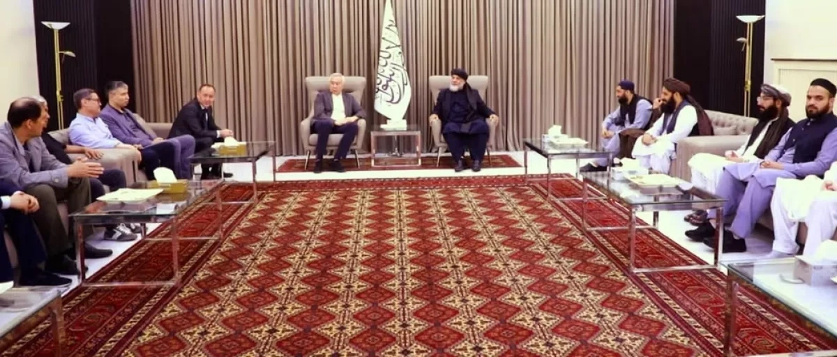 Kazakh delegation visits Kabul to strengthen trade, economic cooperation PHOTO