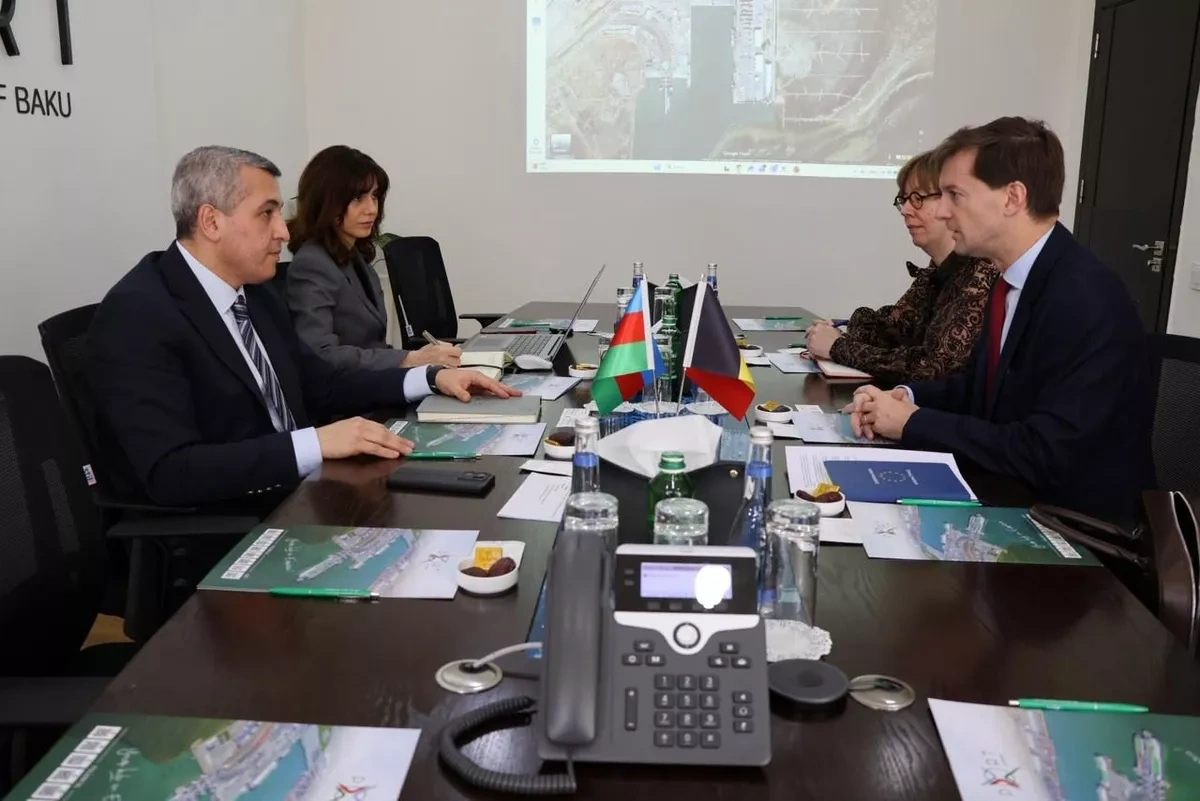 Baku Port seeks stronger ties with Belgium to boost trade corridors PHOTO