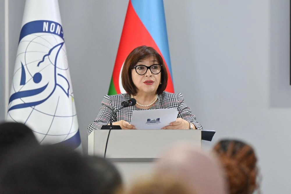 Azerbaijan’s parliament chief addresses NAM Youth Organization (PHOTO)
