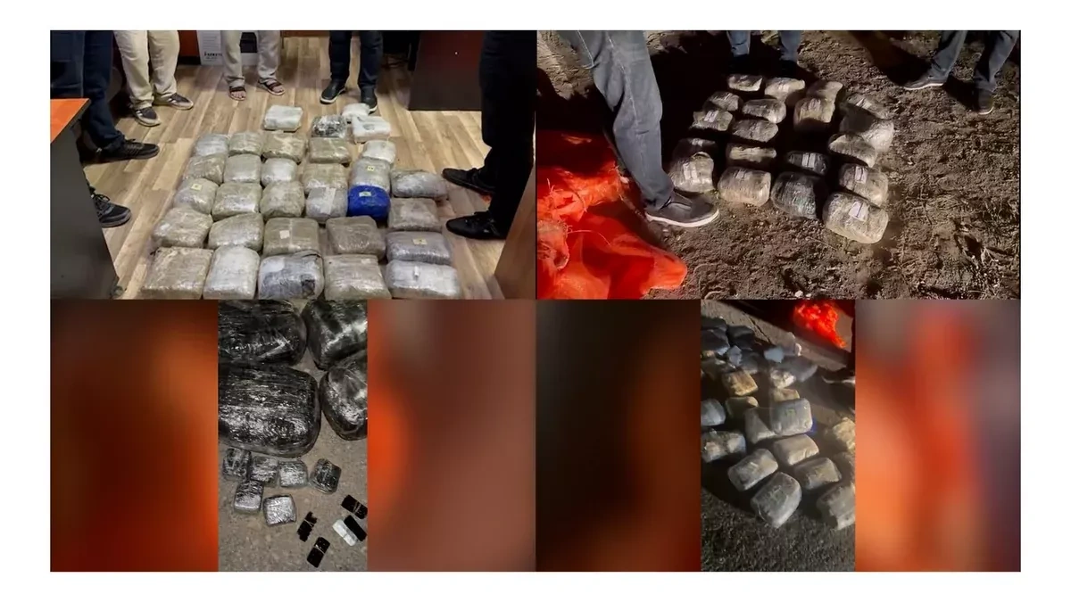 Azerbaijan detains six with 116 kilograms of drugs