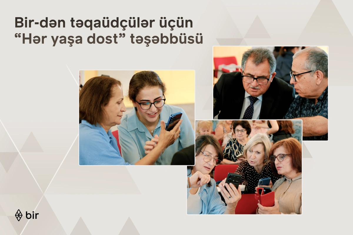 Bir launches “Hər yaşa dost” initiative for senior citizens