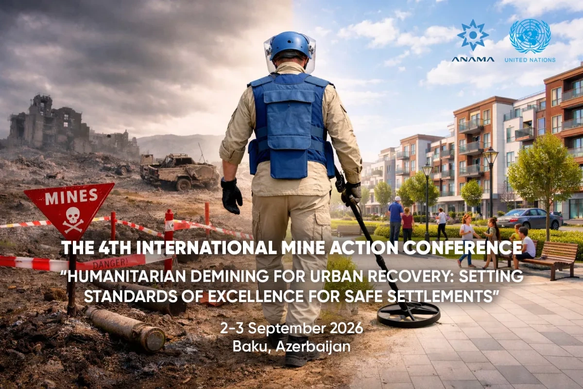 Baku to host international conference on humanitarian demining