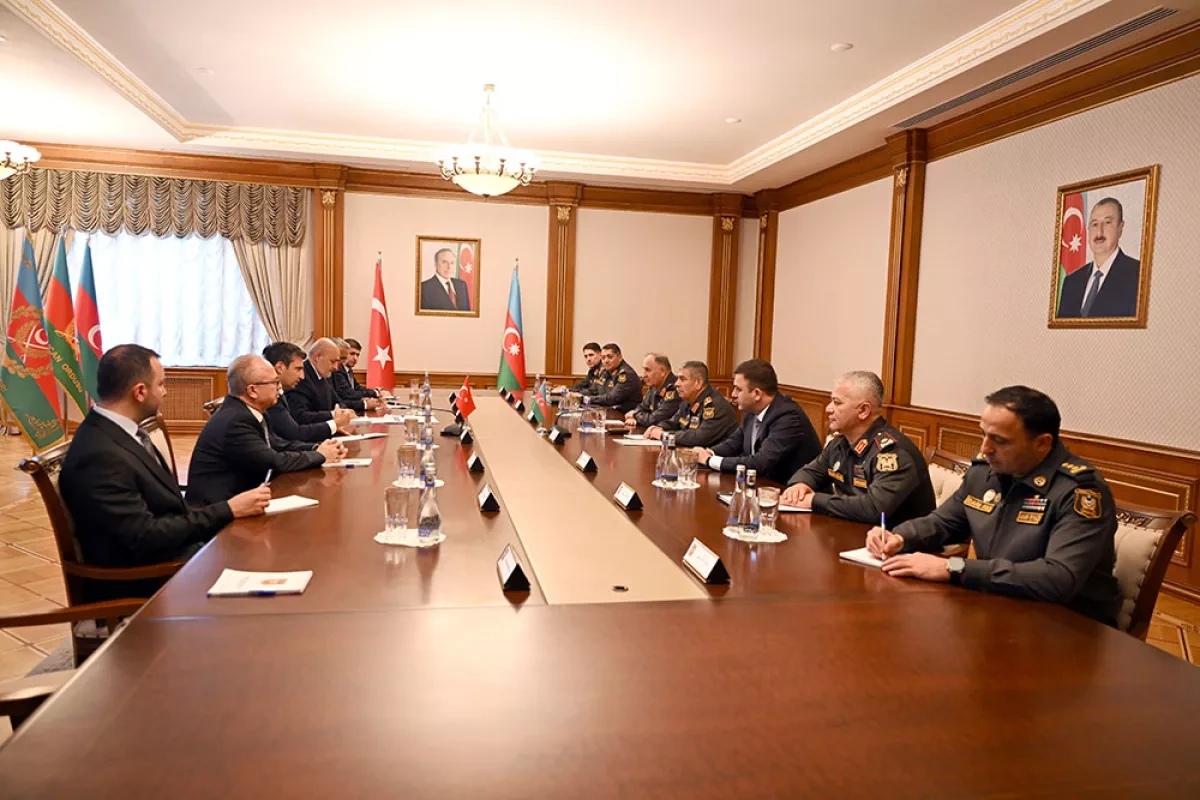 Azerbaijan, Türkiye review joint defence manufacturing plans PHOTO