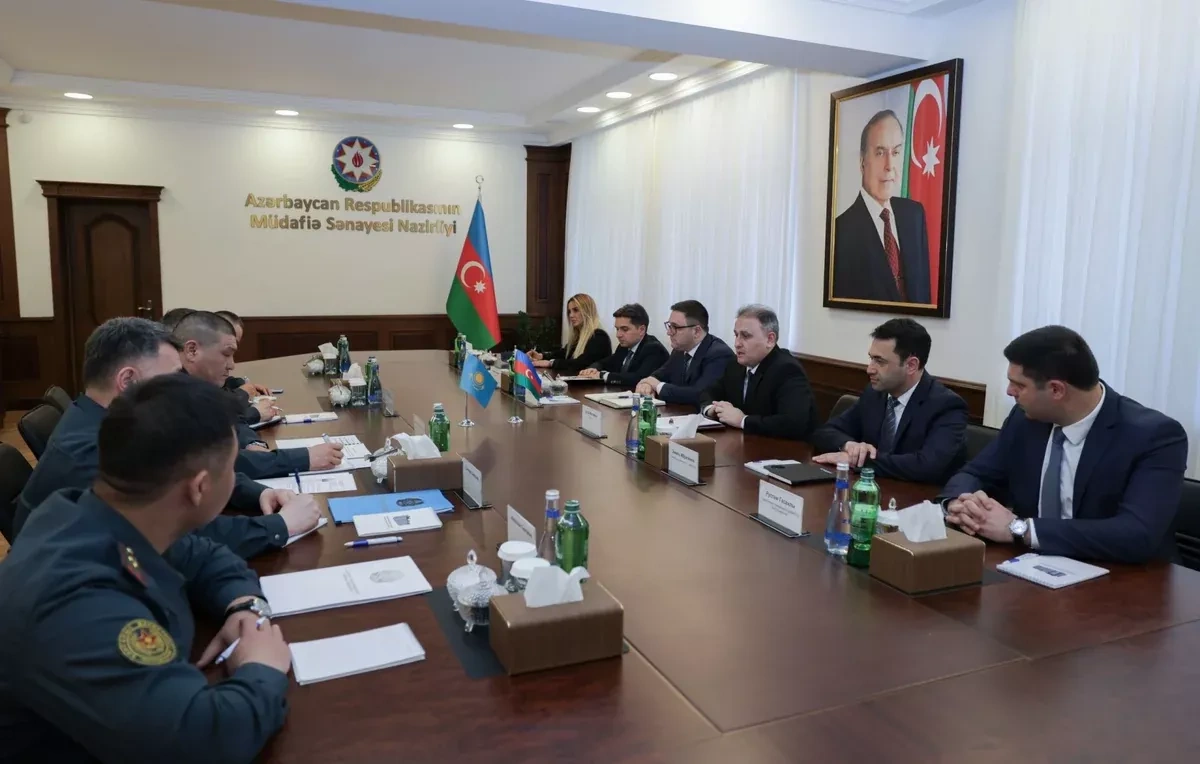 Azerbaijan, Kazakhstan discuss prospects for military-technical cooperation PHOTO