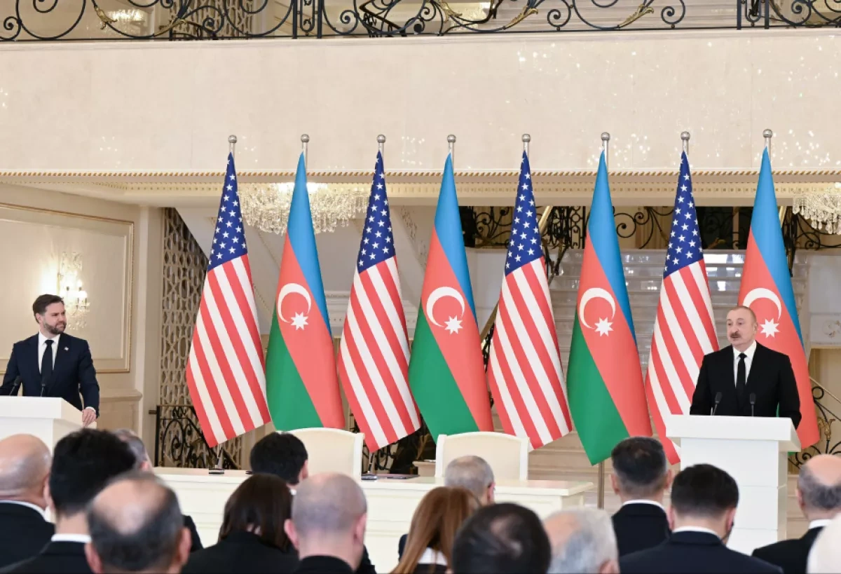 President Aliyev, US Vice President Vance deliver press statements in Baku VIDEO