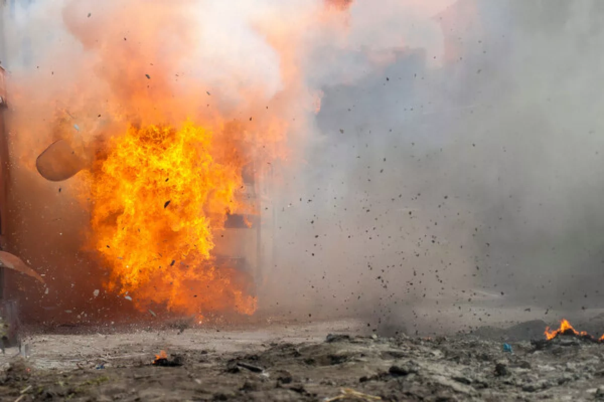 Explosion at Bucharest power station triggers fire