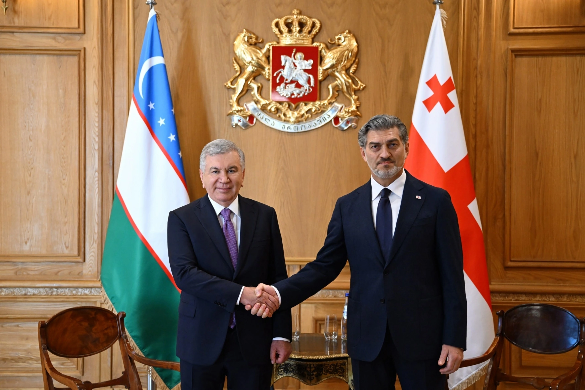 Uzbekistan, Georgia presidents pledge to deepen bilateral ties