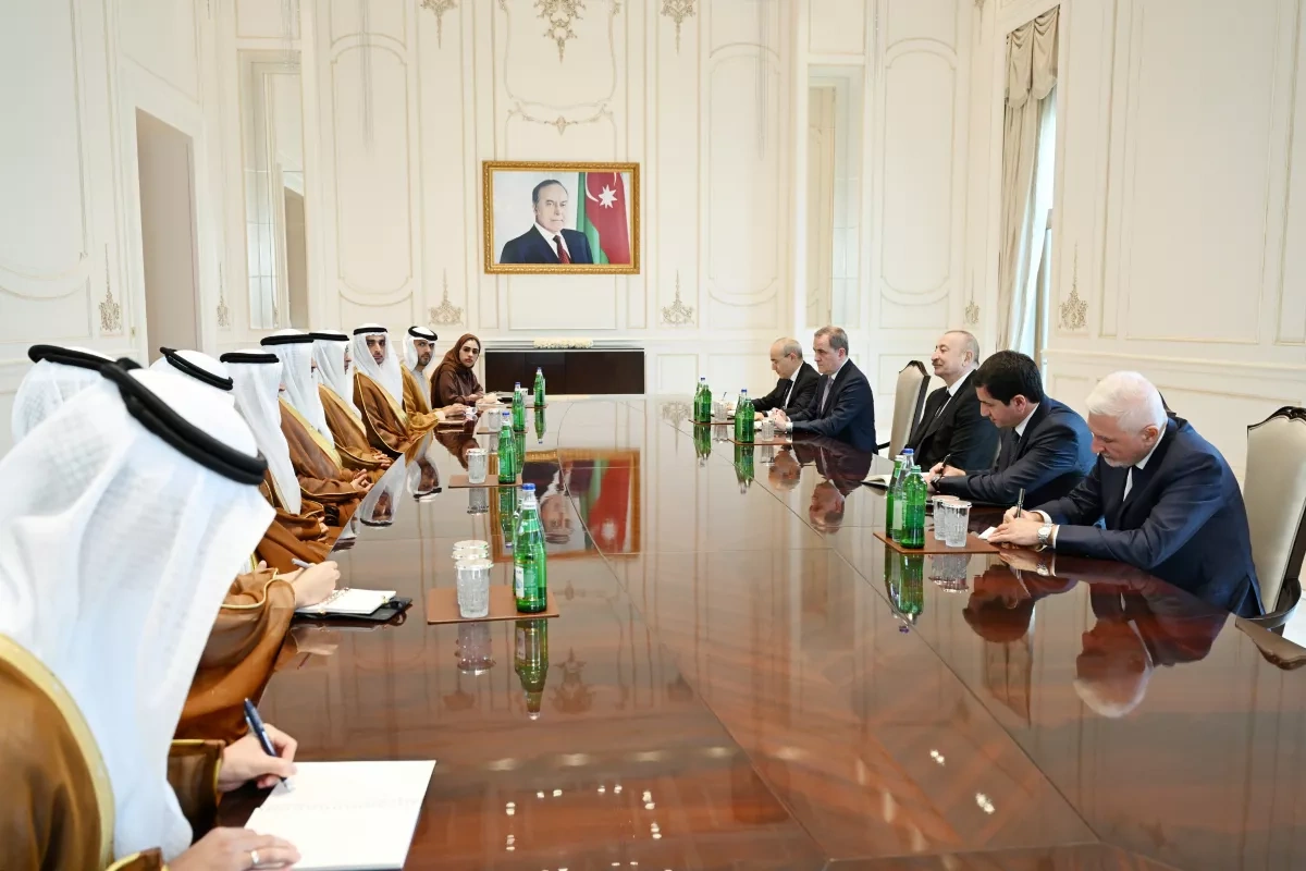 President Aliyev hosts UAE delegation, notes fast-rising pace of cooperation PHOTO