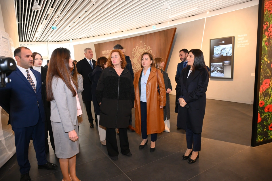 Speaker of Spanish Congress of Deputies visits Victory Park in Azerbaijan's Baku (PHOTO)