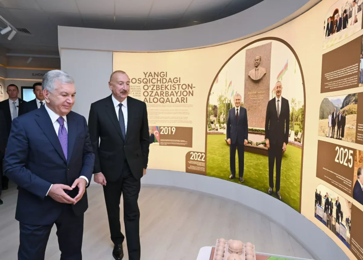 Azerbaijani, Uzbek leaders open Nizami Ganjavi National Pedagogical University in Tashkent PHOTO