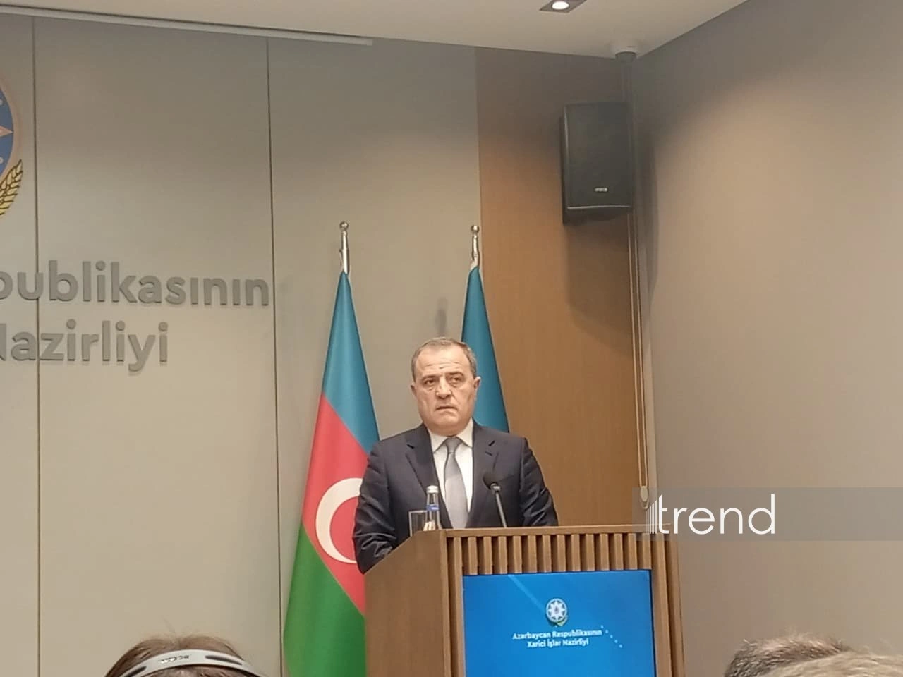 Baku hosts press conference of Azerbaijani and Montenegrin FMs (PHOTO)