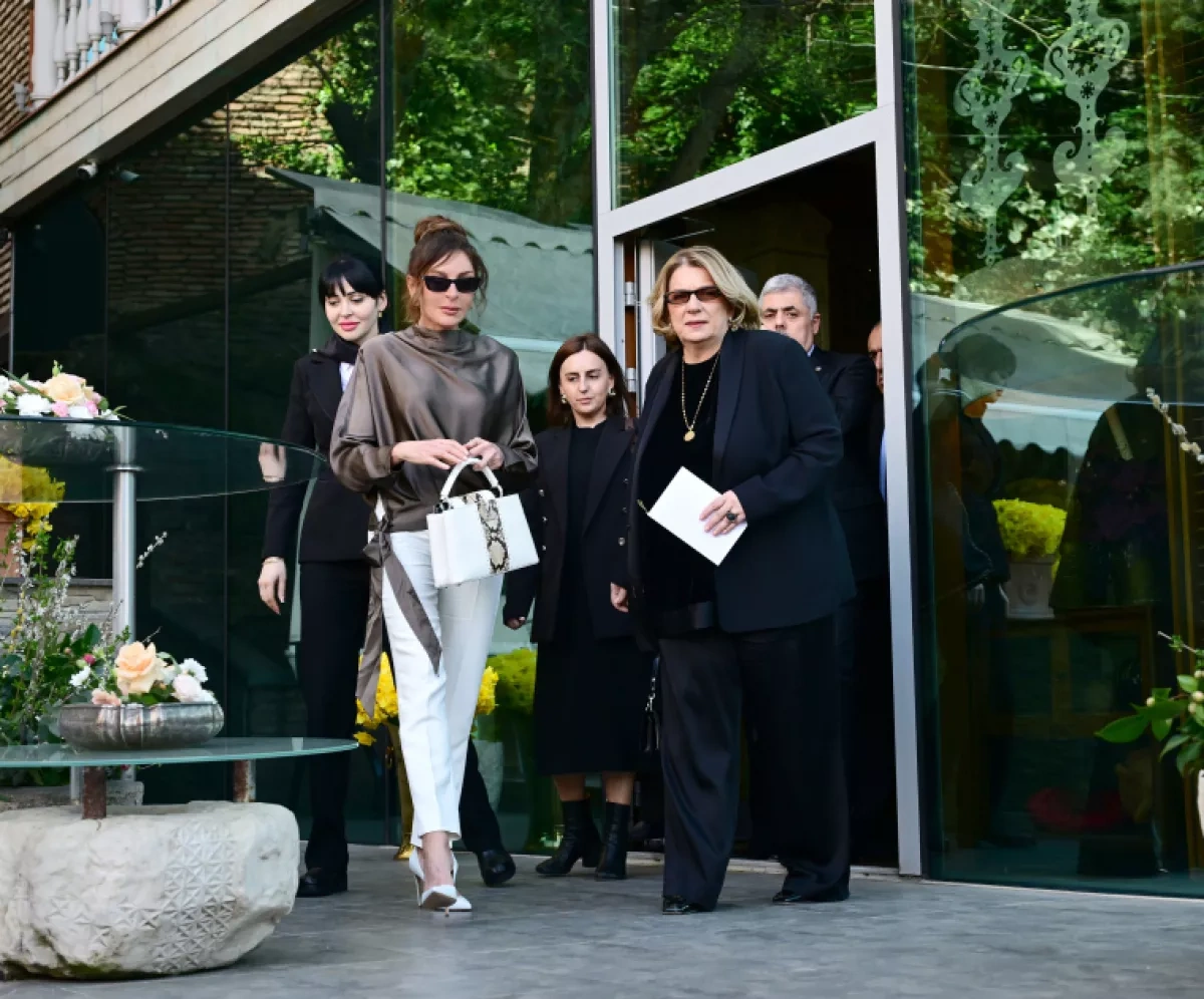 Luncheon hosted in honour of Azerbaijan's First Lady Mehriban Aliyeva PHOTO