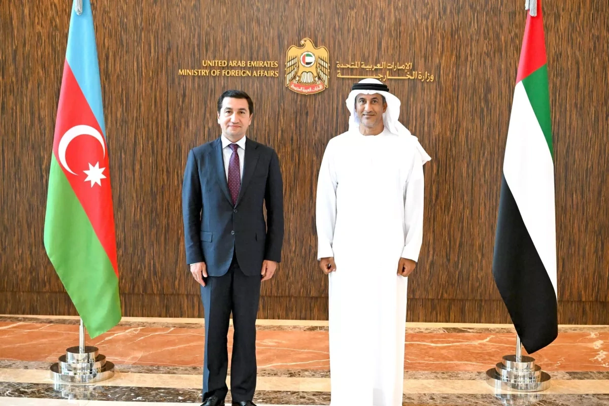 Azerbaijani top official holds separate talks with UAE officials on bilateral ties PHOTO