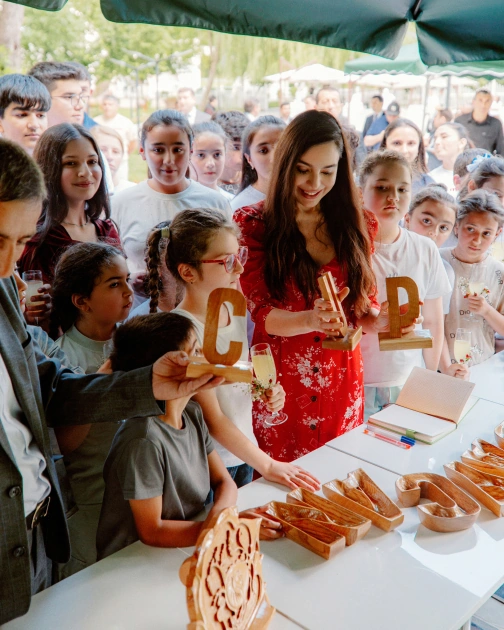 Leyla Aliyeva attends opening of individual exhibition and tree-planting campaign in Gabala (PHOTO)