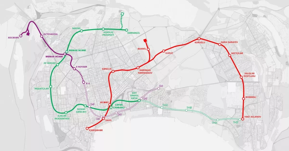 Baku Metro touts prime location of upcoming new station