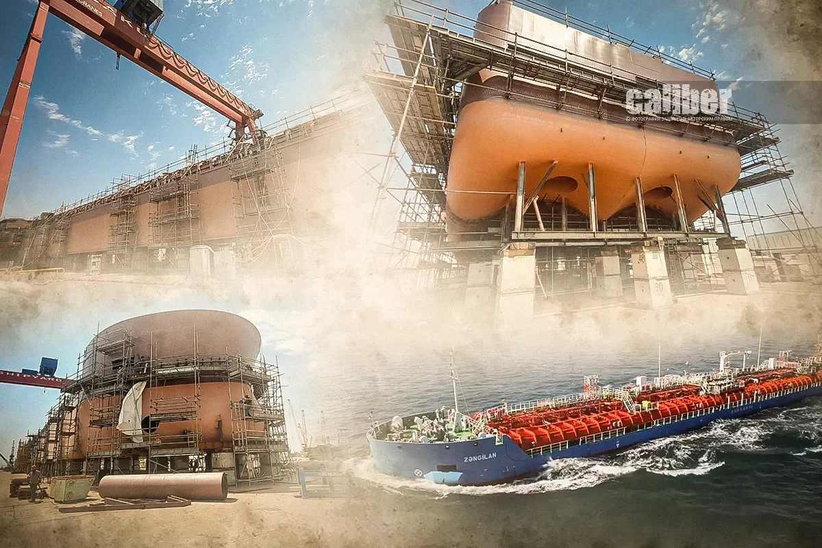 The birth of an iron giant: how Azerbaijan is building a maritime power A shipbuilding triumph on the shores of the Caspian / PHOTO / VIDEO