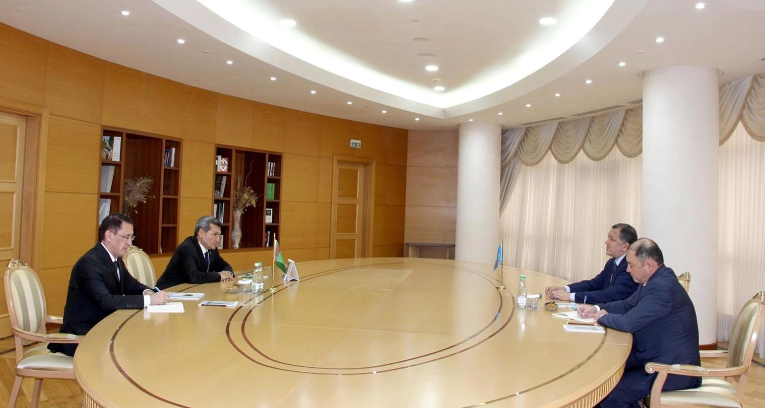 Turkmenistan, Kazakhstan discuss further development of ties