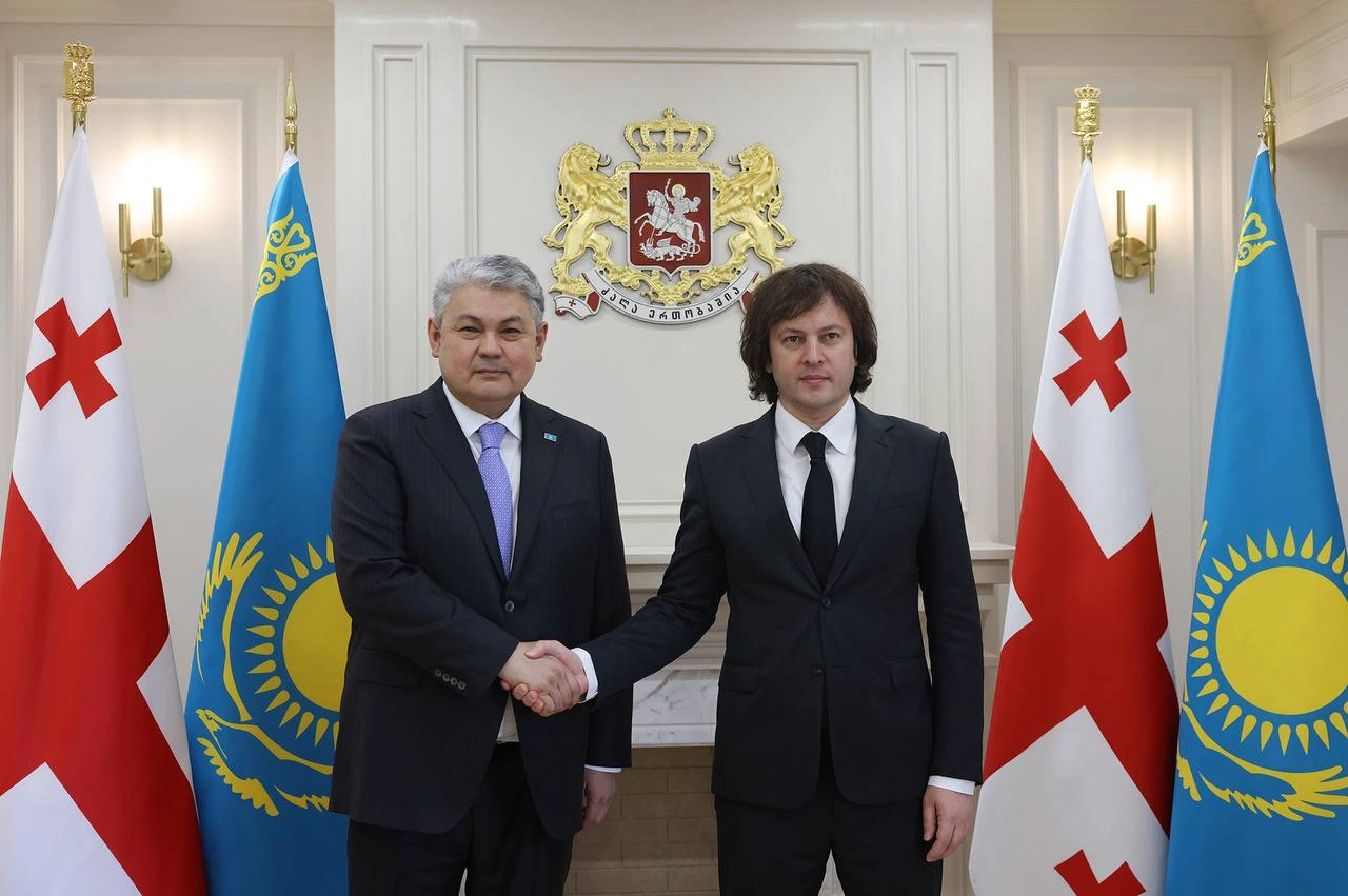 Kazakhstan eyes deeper cooperation with Georgia on Caspian-Black Sea transport routes
