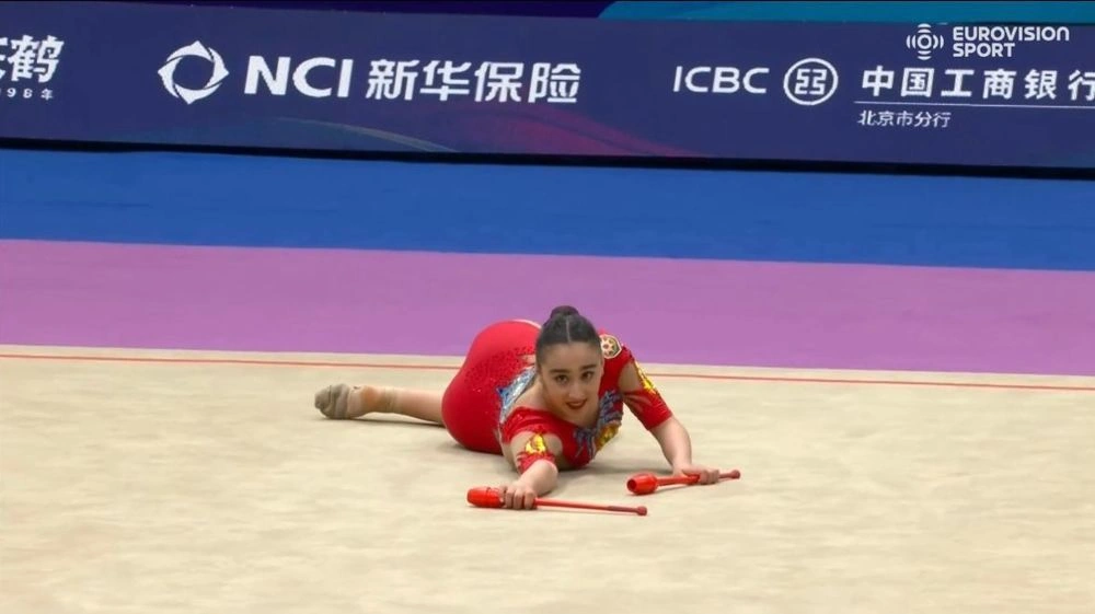 Azerbaijani gymnasts take part in World Championships (PHOTO)