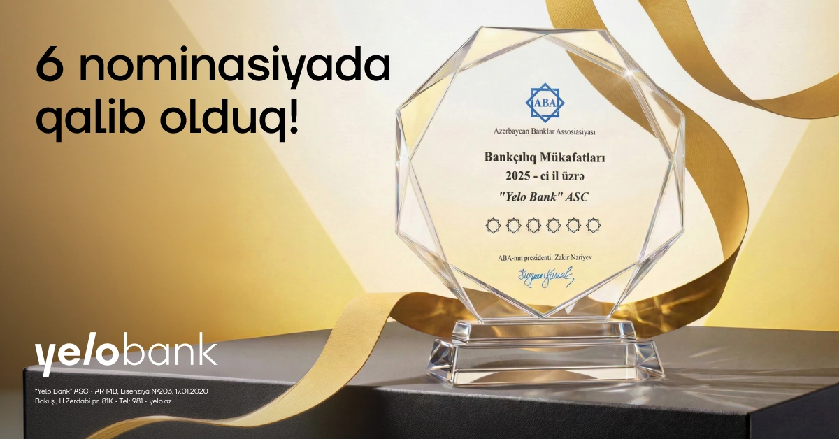 Yelo Bank wins in 6 categories