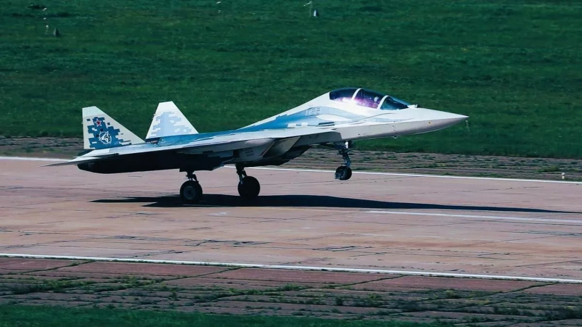 Russian Su-57 arrives in Egypt without external fuel tanks